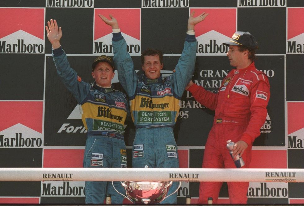 Michael Schumacher Johnny Herbert