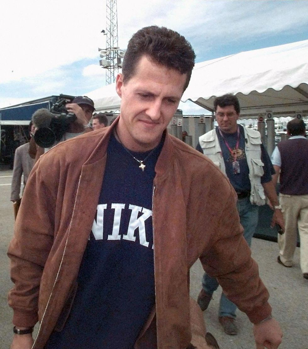 Michael Schumacher pictured back in 1997