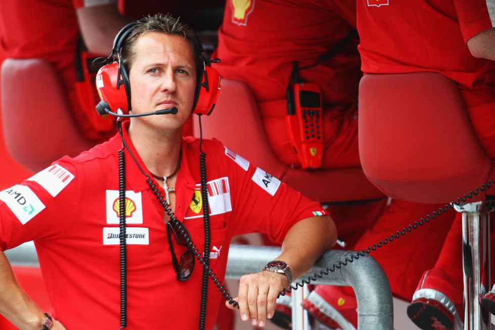 Michael Schumacher won five of his world titles with Ferrari