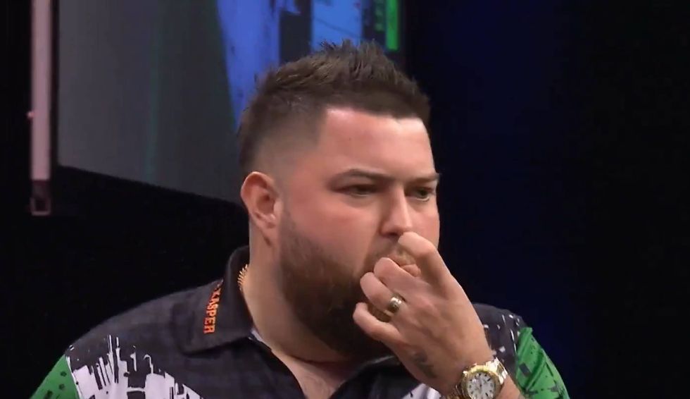 Michael Smith was not impressed with the whistles