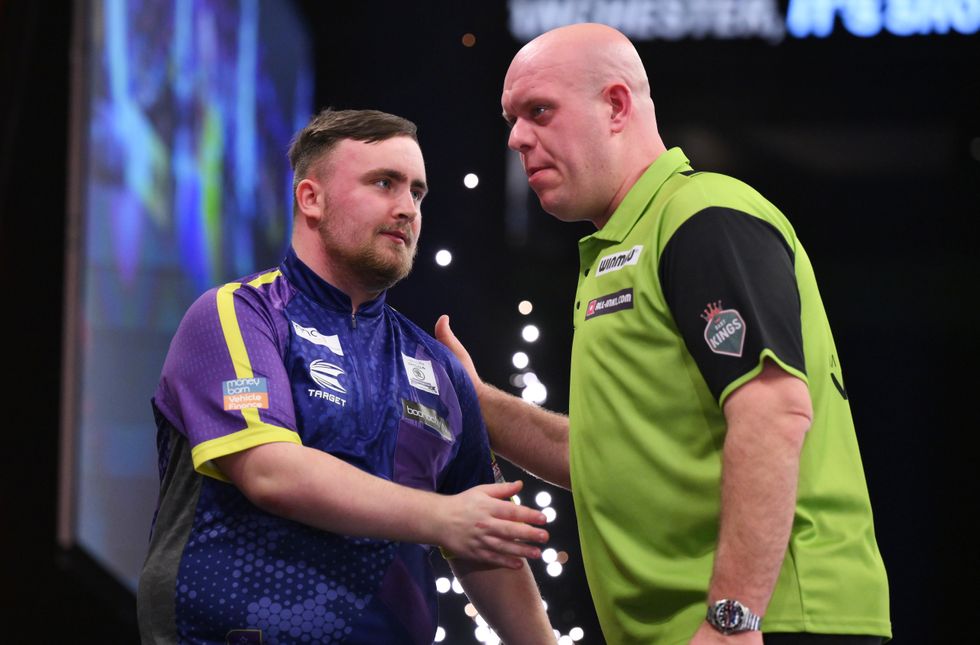 Michael van Gerwen beat Luke Littler for the first time since February