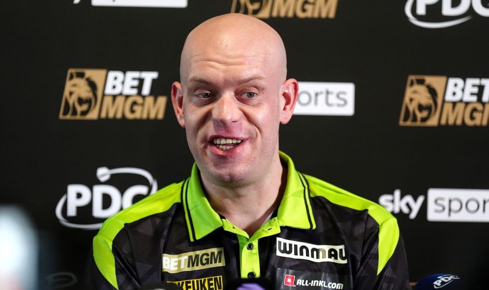 Michael van Gerwen complained about the Premier League format