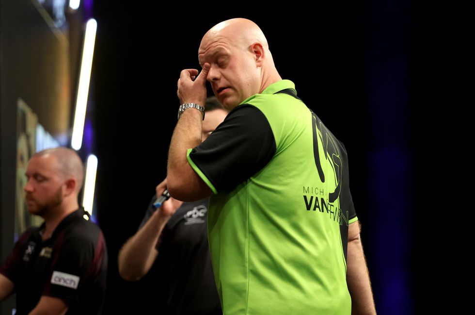 Michael van Gerwen has revealed his father's struggles with cancer