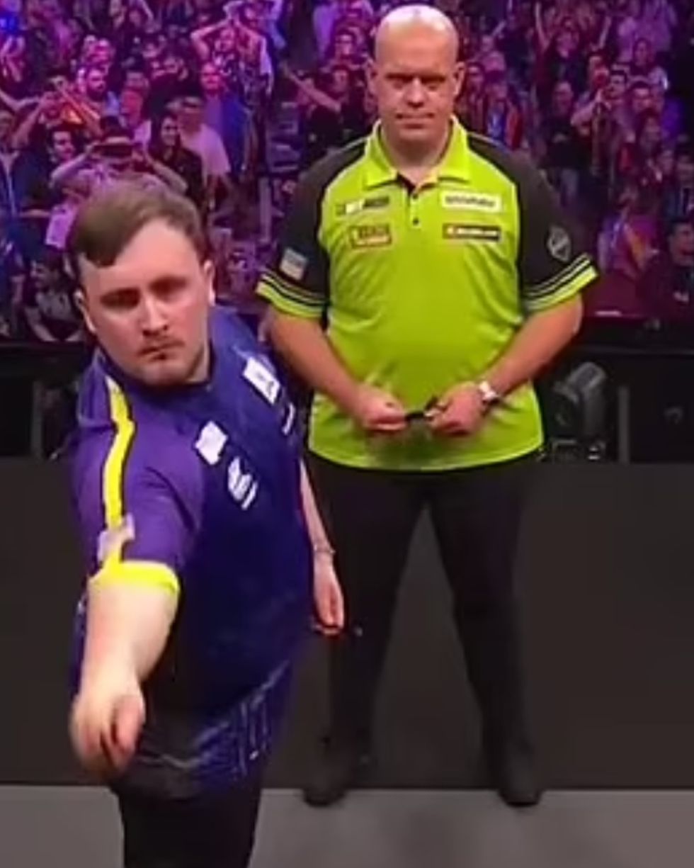 Michael van Gerwen Luke Littler