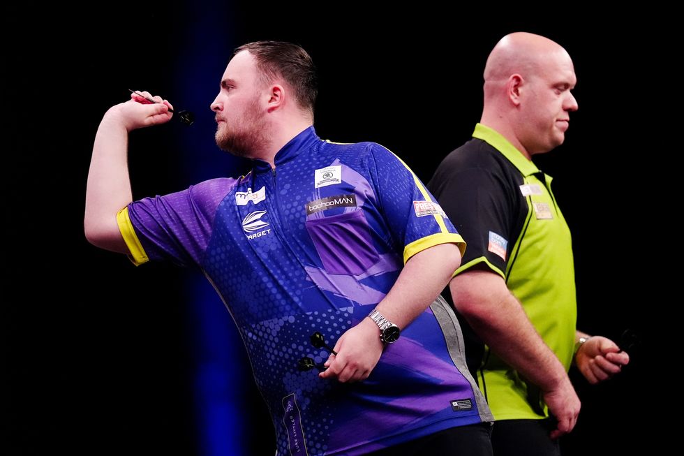 Michael van Gerwen Luke Littler