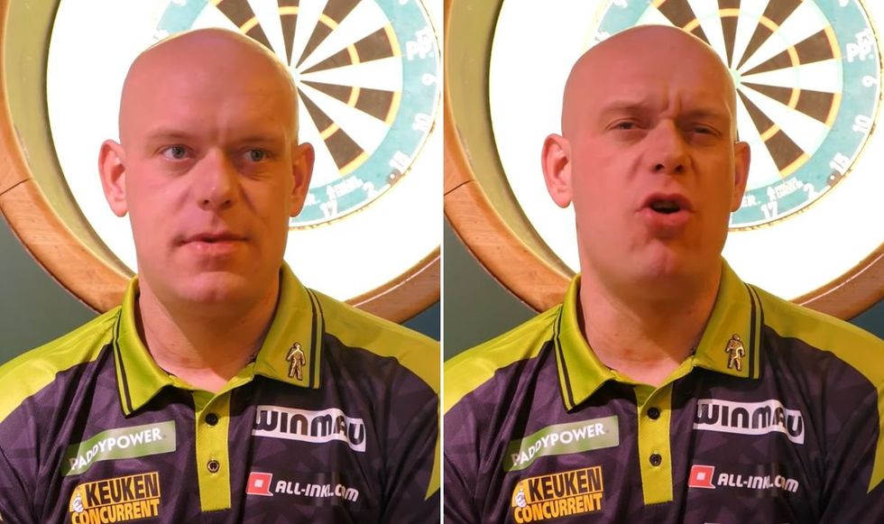 Michael van Gerwen spoke candidly after his 'worst year ever'
