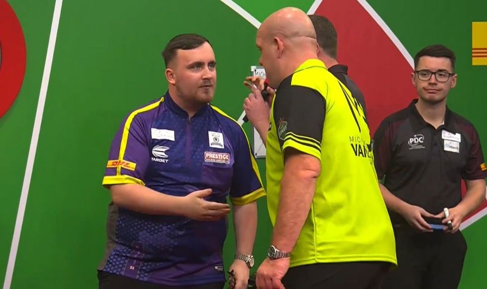 Michael van Gerwen wants revenge on Luke Littler