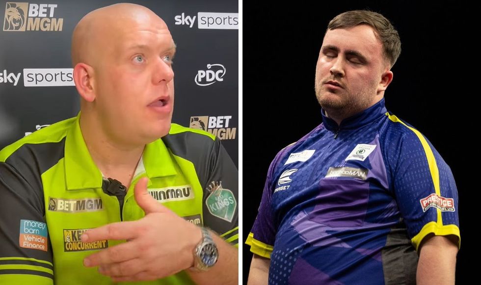 Michael van Gerwen wants to protect Luke Littler