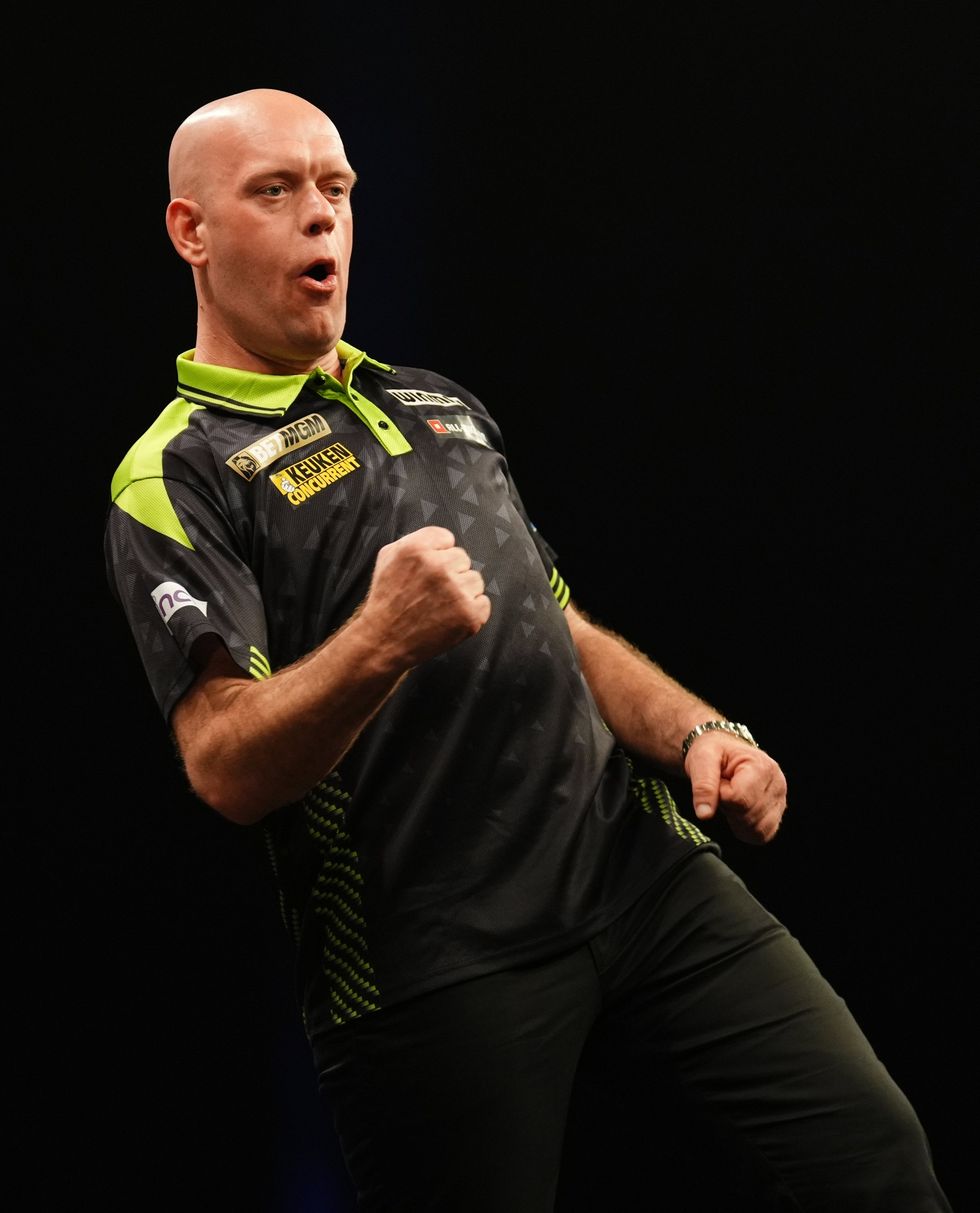Michael van Gerwen will feature in the final two nights of Premier League action