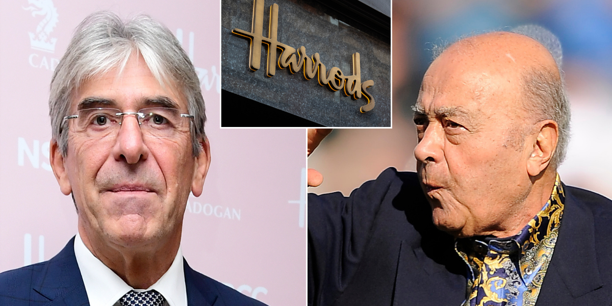 NextImg:Harrods boss admits store 'failed' workers as he says he is 'horrified and sorry' amid Mohamed Al Fayed allegations