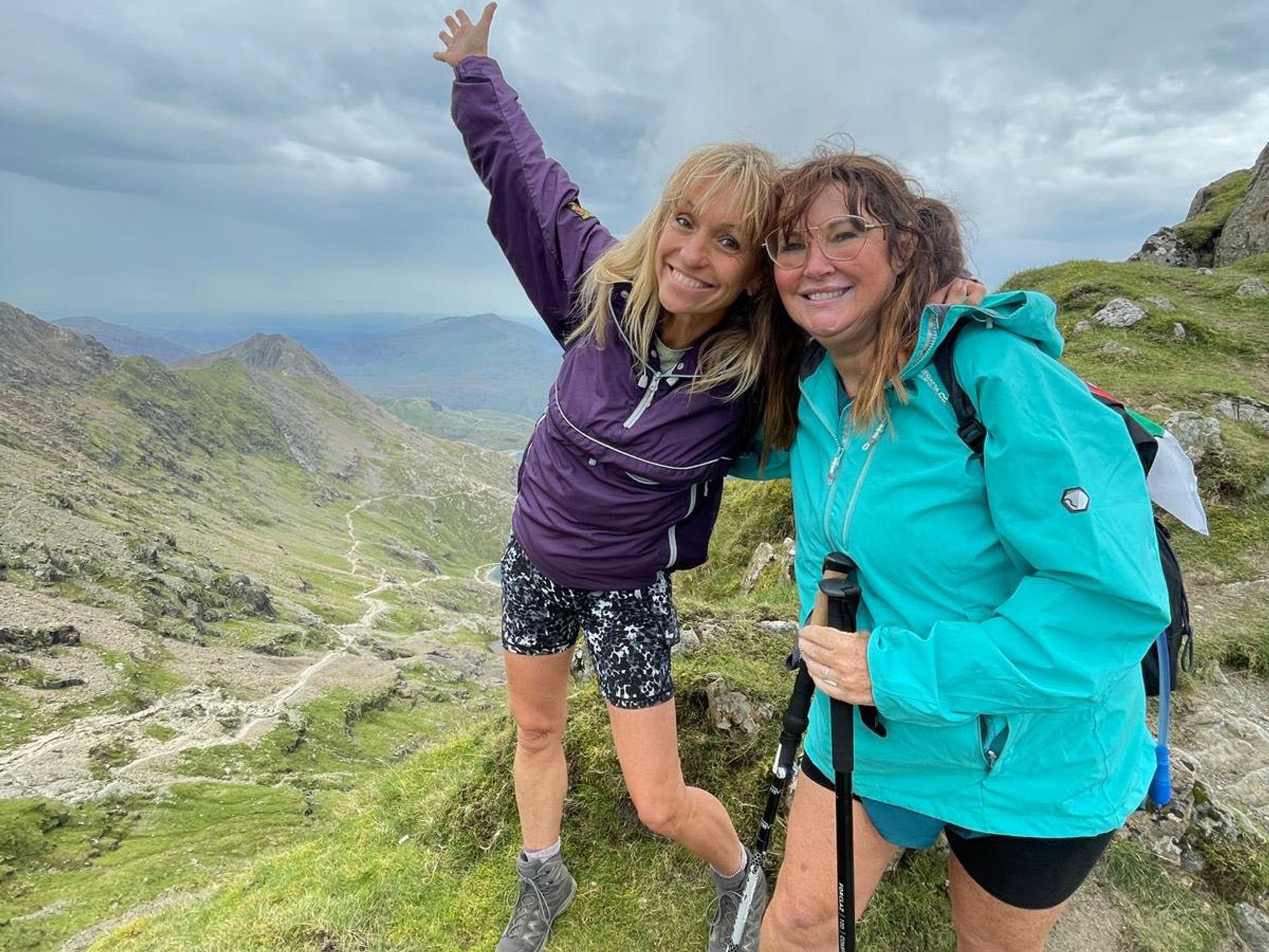 Michaela Strachan and Amanda Lovett