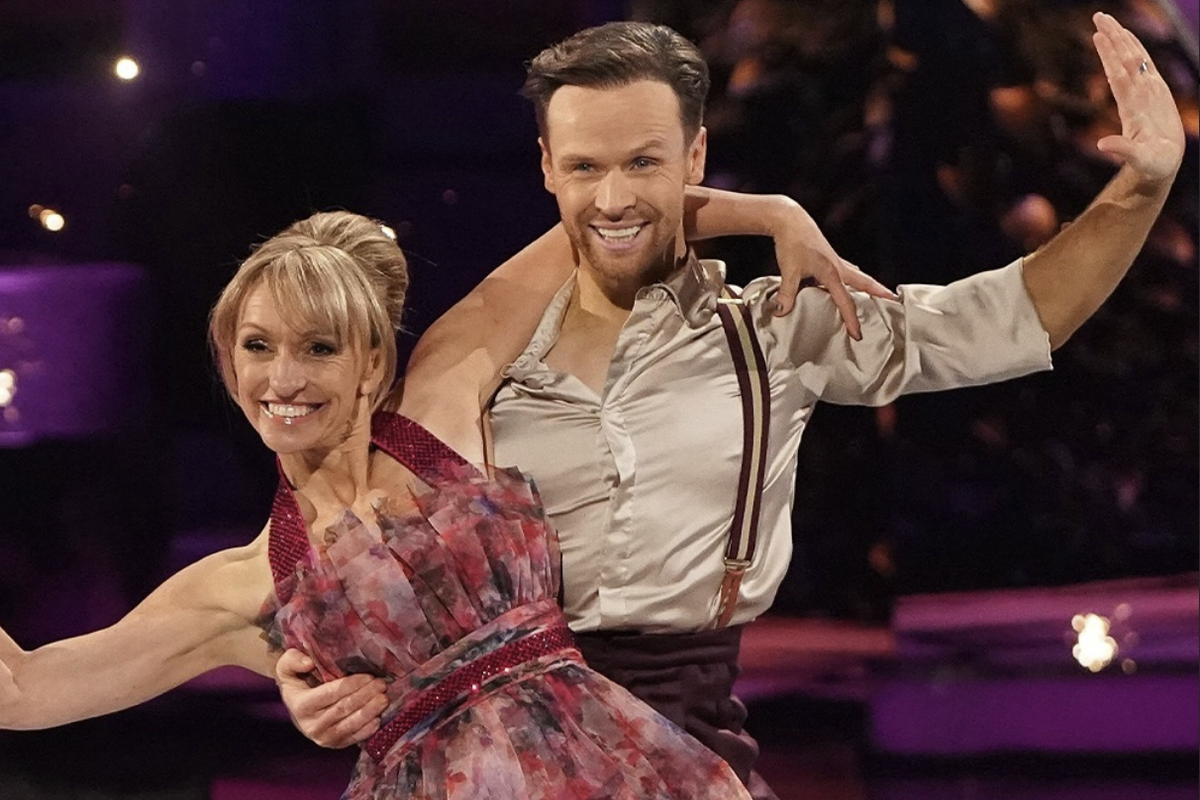 Michaela Strachan and Mark Hanretty