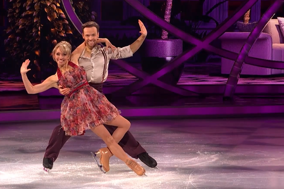 Michaela Strachan and Mark Hanretty