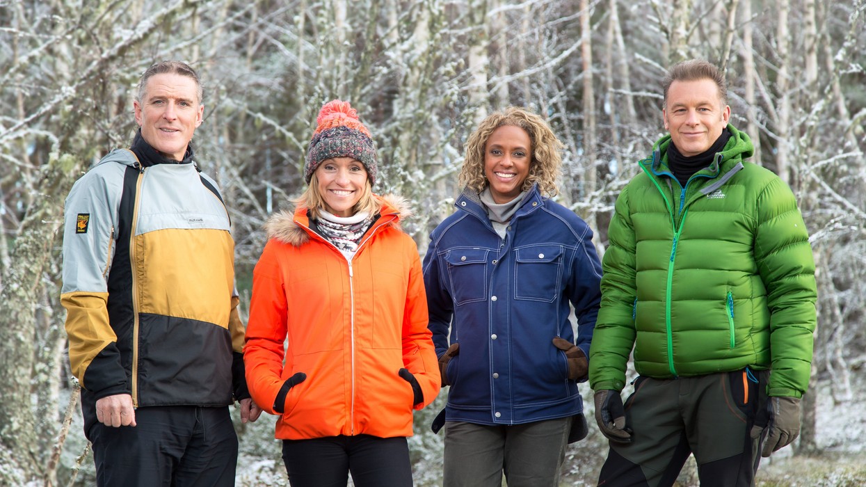 Michaela Strachan (second from left)