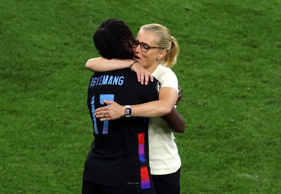 Michelle Agyemang, Sarina Wiegman