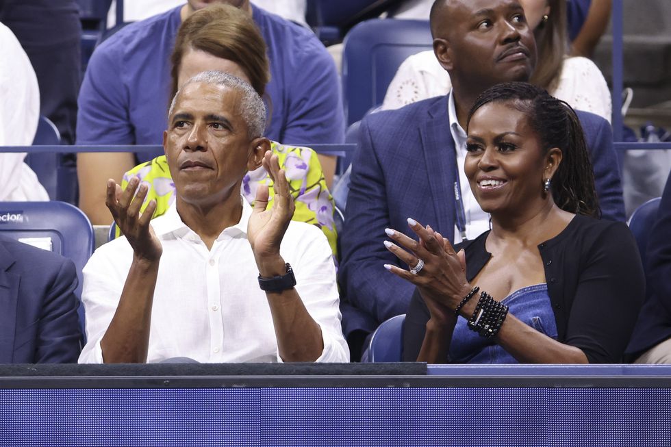 Michelle and Barack Obama