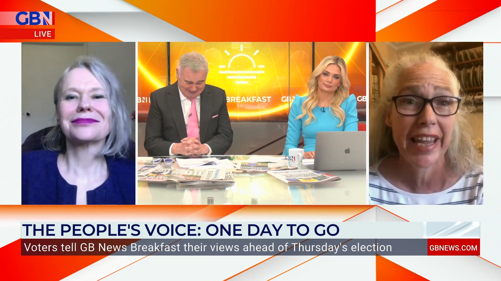 Michelle Chisholm speaks to Eamonn Holmes and Ellie Costello on GB News