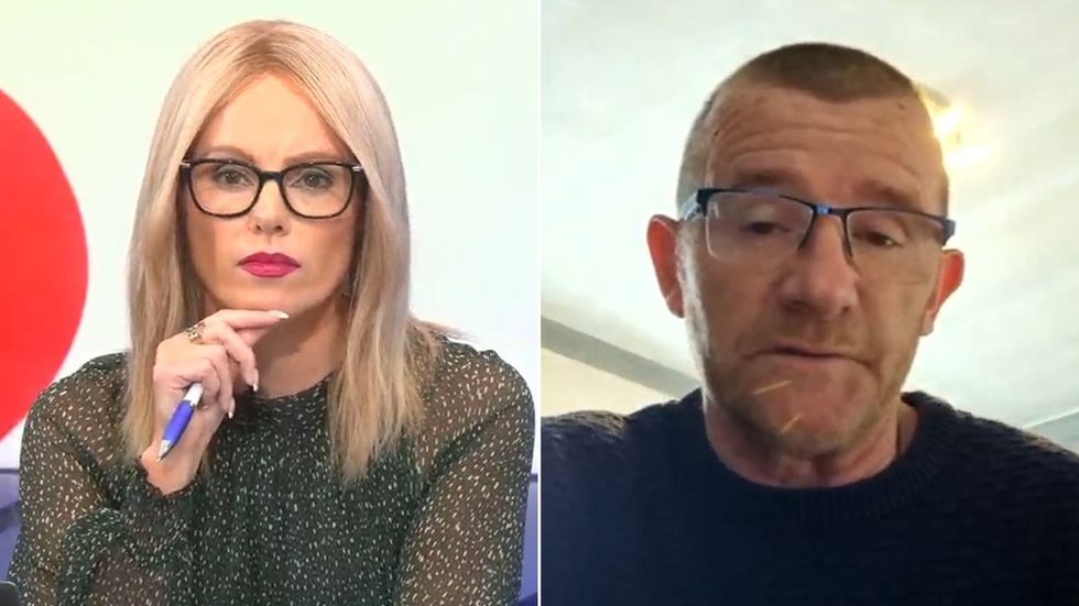 Michelle Dewberry and James Anderson