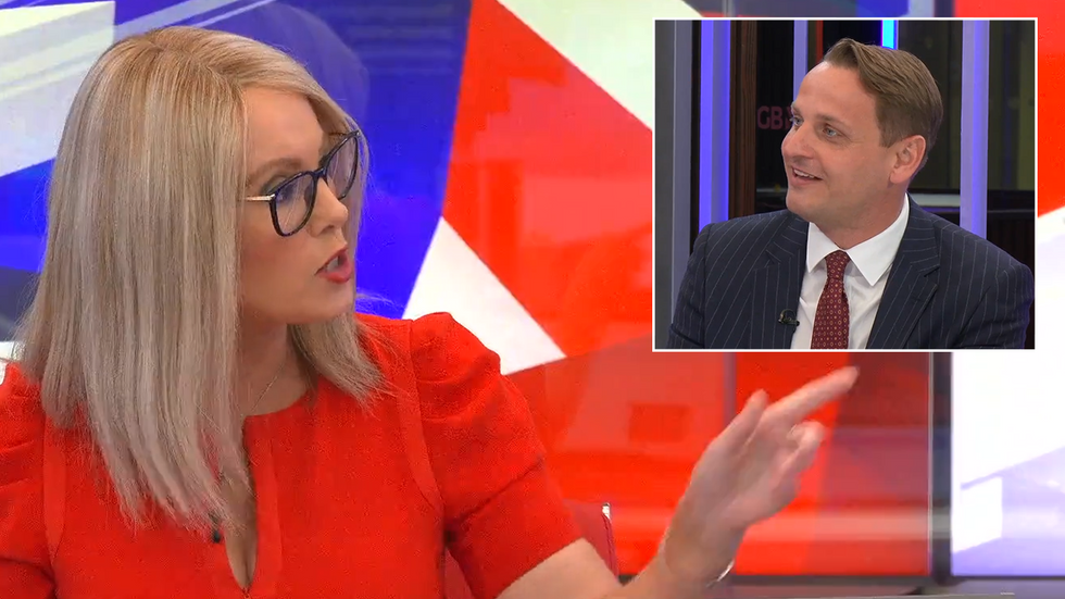 Michelle Dewberry and Mike Tapp