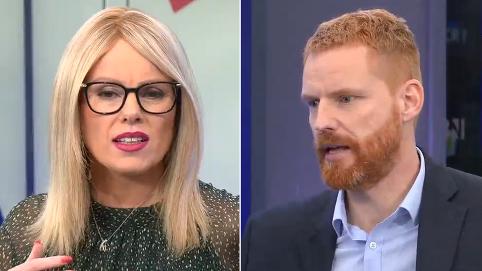 Michelle Dewberry and Paul Embery