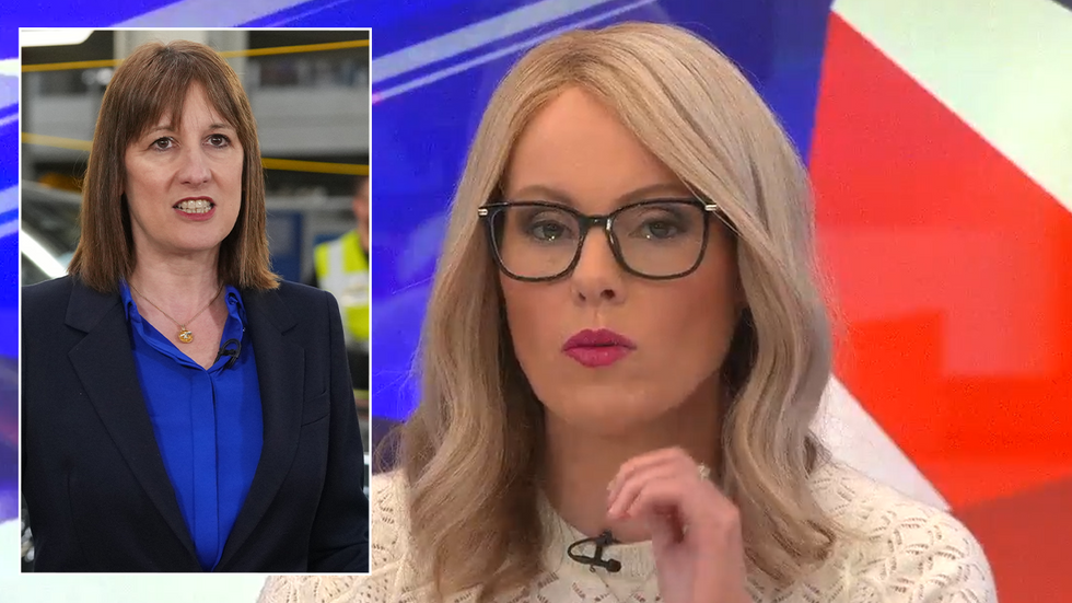 Michelle Dewberry and Rachel Reeves