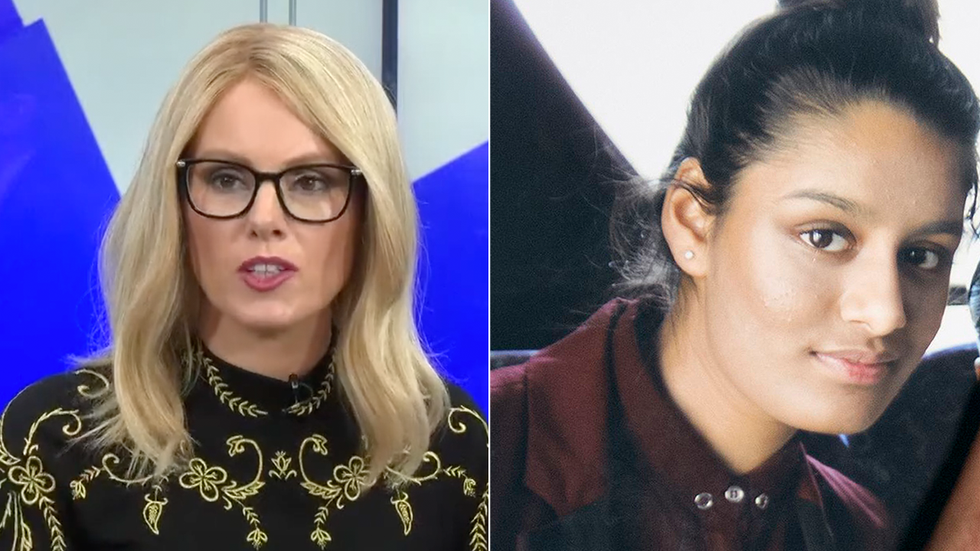 Michelle Dewberry and Shamima Begum