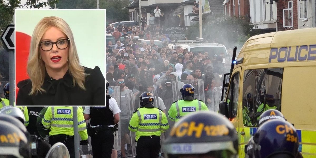 NextImg:'Shames people into silence' Michelle Dewberry's fury at 'far-right' smears amid Southport violence