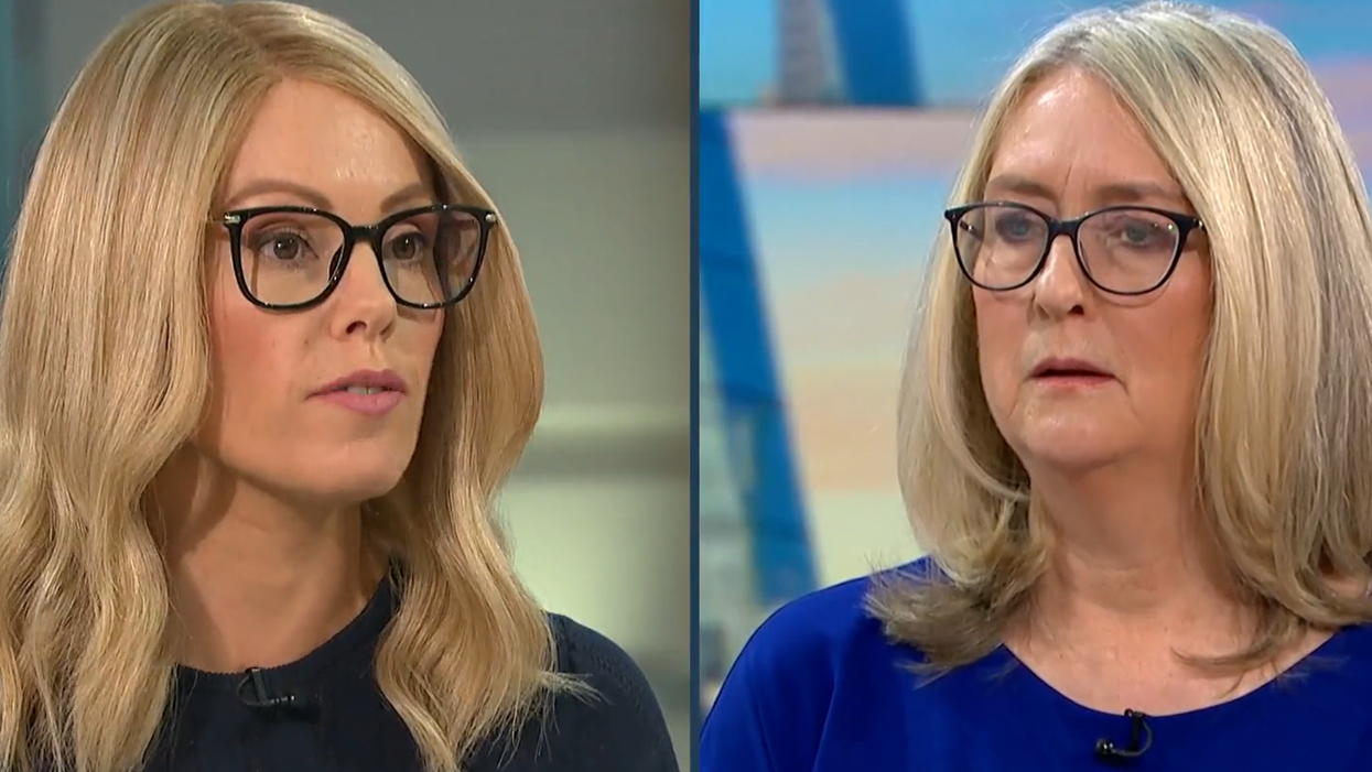 Michelle Dewberry clashed with Jacqui Smith