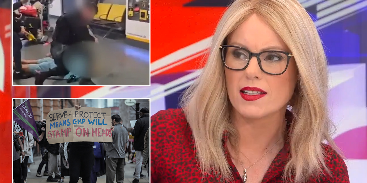 NextImg:Michelle hits out at ‘racism’ claims as protests erupt over Manchester incident: ‘Please tell me’