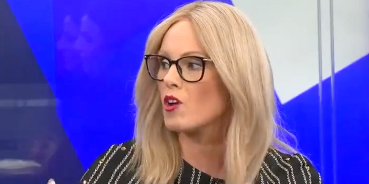NextImg:Michelle Dewberry hits out at 'pathetic' labelling of protesters as 'far-right'