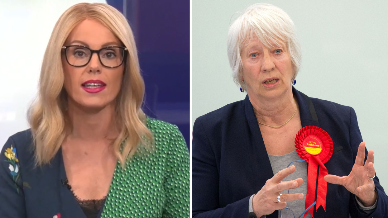 Michelle Dewberry fired back at Rathbone for her comments