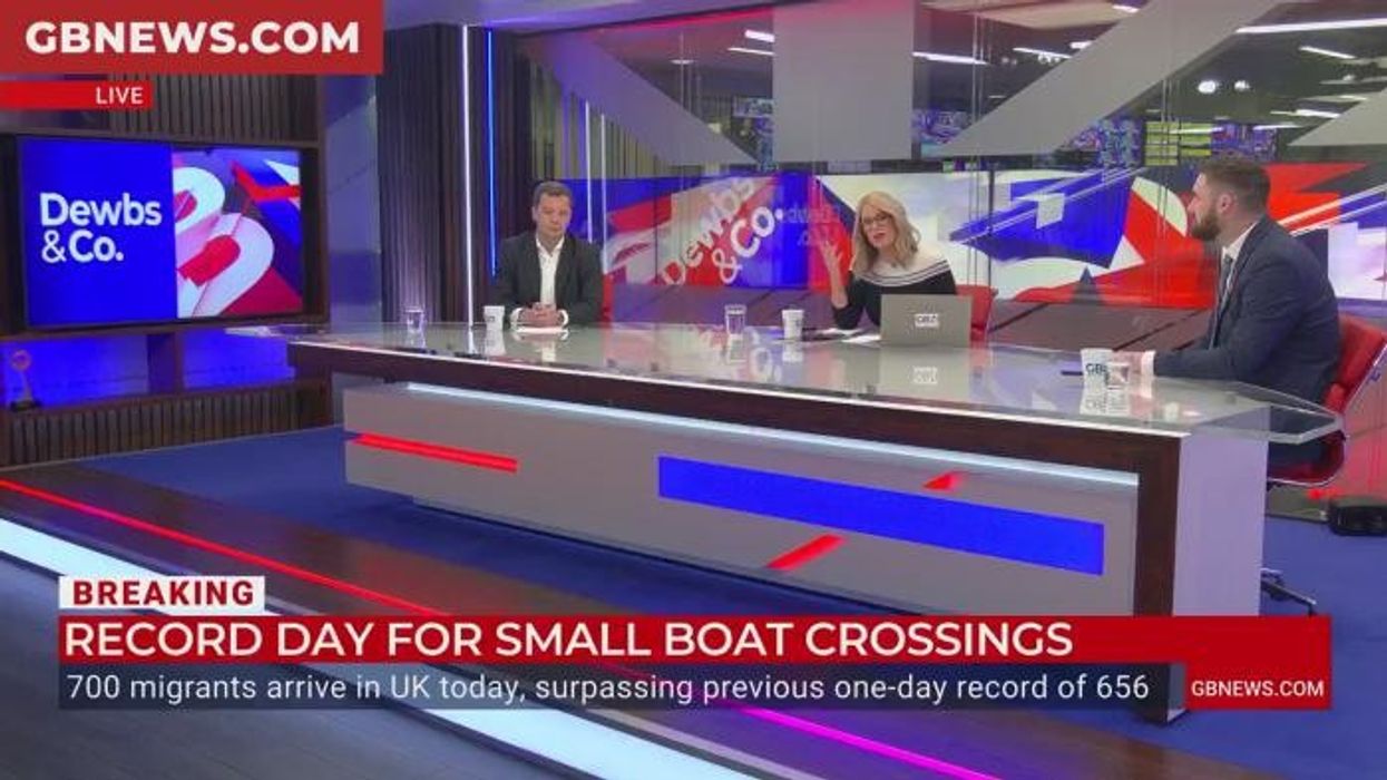Britain is on life support because our leaders have handed everything over to two entities  - Alex Story