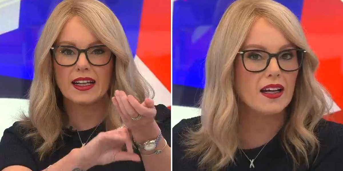 NextImg:Michelle Dewberry hits back as GB News viewer brands her ‘demented’ over Reform UK take
