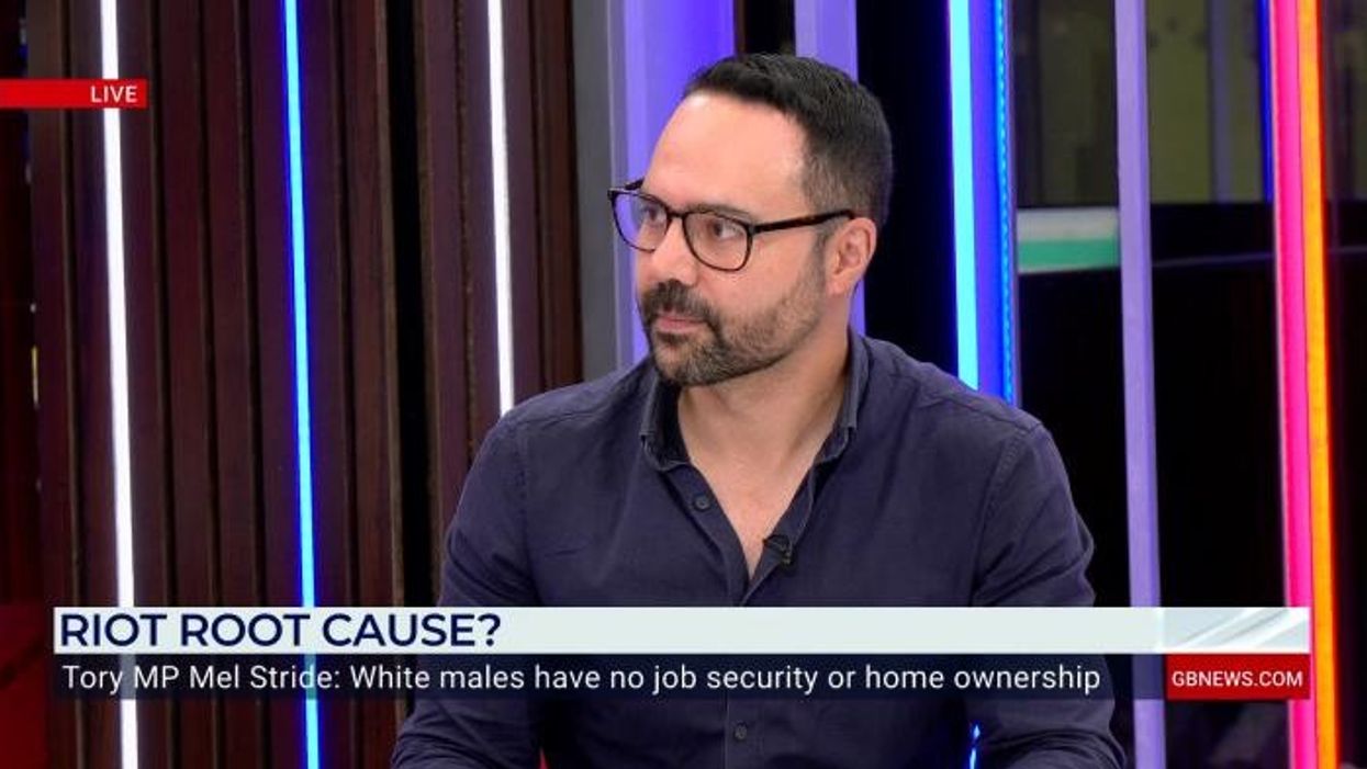 'That would be an insult to democracy!' Michelle Dewberry and Aaron Bastani in HEATED clash over riots