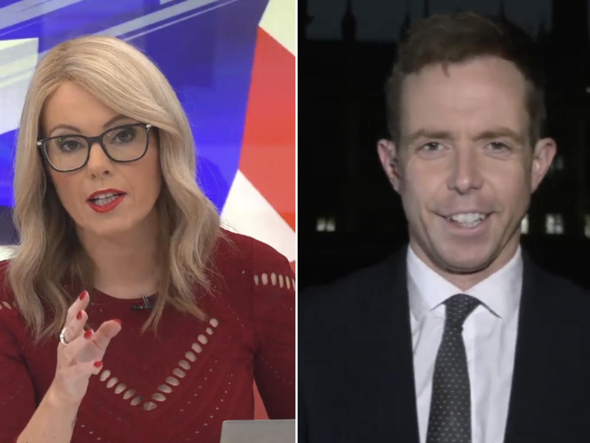 Michelle Dewberry; Jake Richards