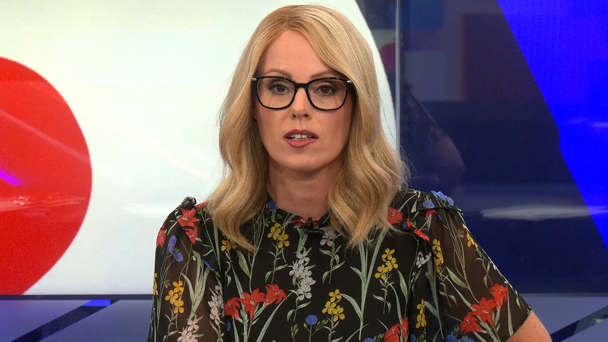 Michelle Dewberry presents on GB News