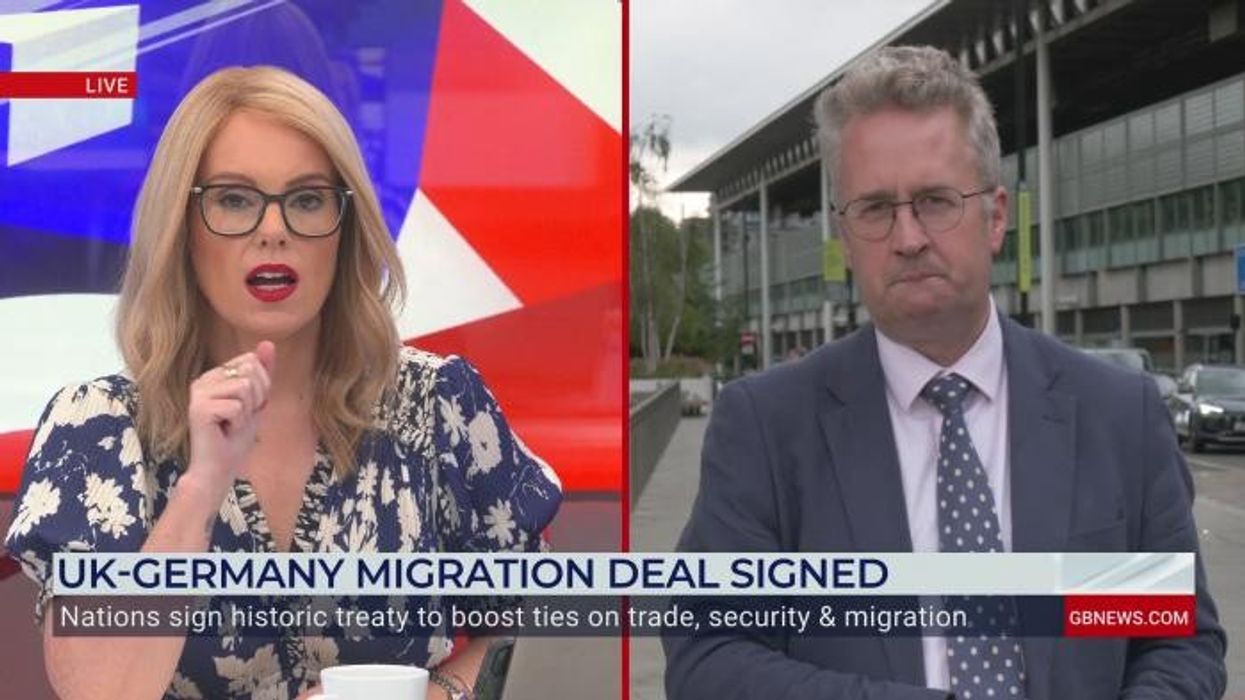 Michelle Dewberry FUMES at outrageous clip showing French police help migrants cross Channel just days after Macron-Starmer meeting: ‘Scores of MEN’