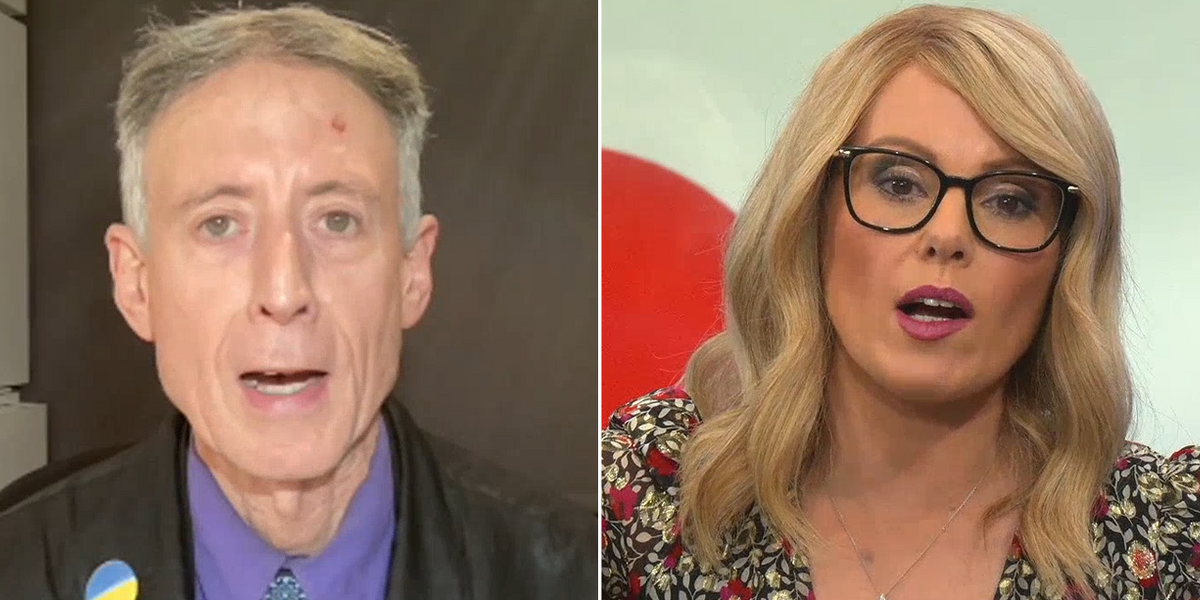 NextImg:Michelle Dewberry blasts LGBT campaigner’s ‘far-right’ trans guidance claim