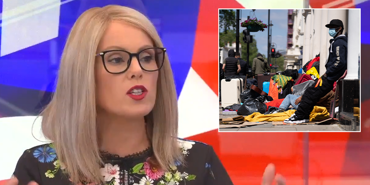 NextImg:Migrant crisis: Michelle Dewberry erupts over Britain's 'direction of travel' with taxpayers set to shell out for rent