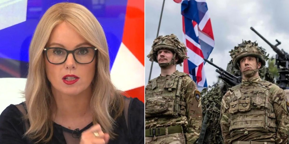 NextImg:'Sends shivers down my spine!' Michelle Dewberry blasts calls for conscription: 'These are your sons!'