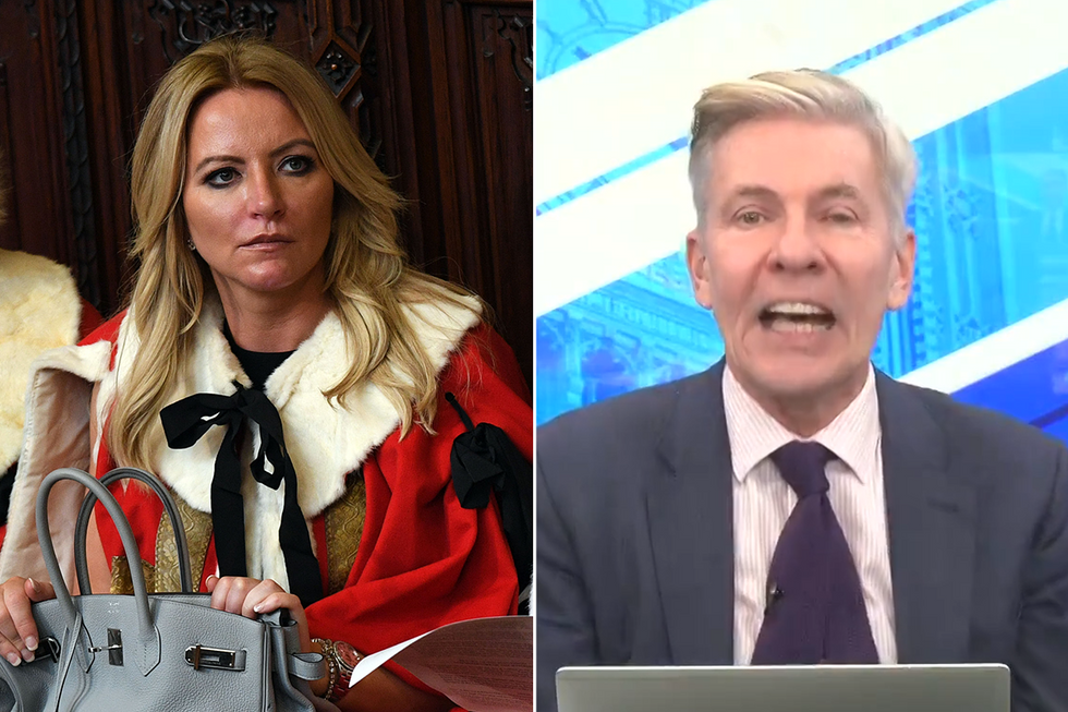 Michelle Mone and Andrew Pierce