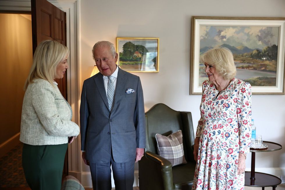 Michelle O'Neill, \u200bKing Charles and Queen Camilla