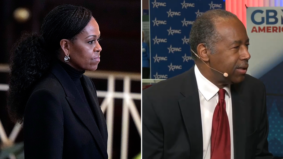 Michelle Obama and Ben Carson