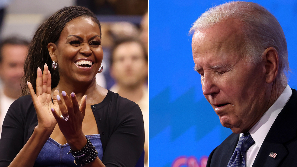 Michelle Obama, Joe Biden