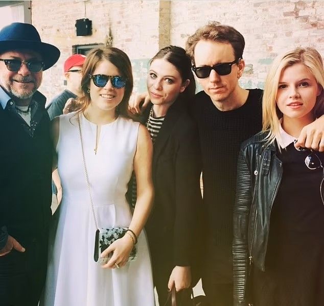 Michelle Trachtenberg and Princess Eugenie