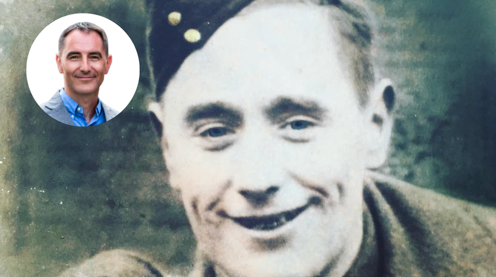 Mick Brooker (left), Mick Brooker's grandad (right)