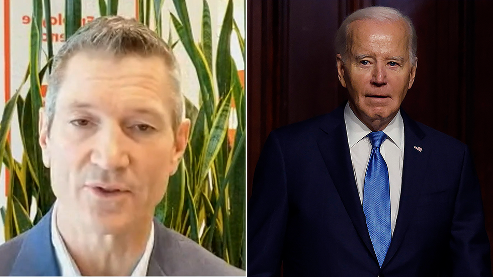 Mickey Anderson and Joe Biden