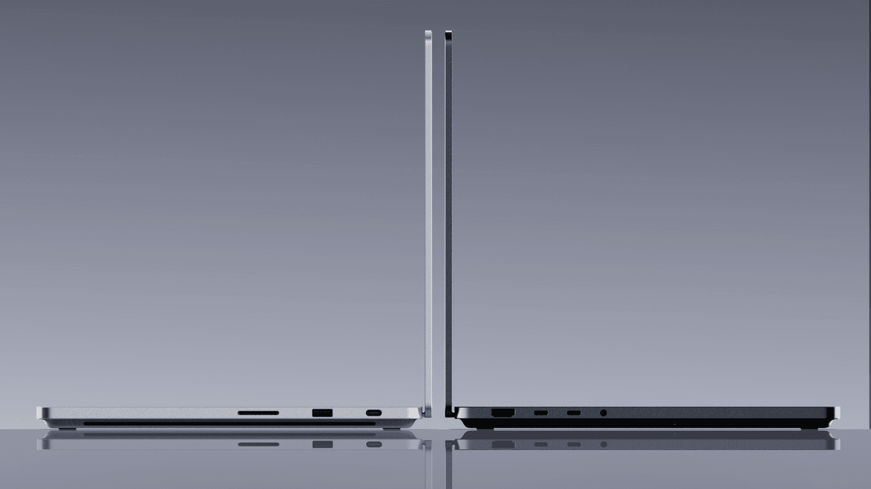 Microsoft Surface Laptop Ultra in platinum and nightfall