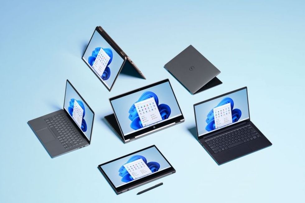 Microsoft Windows 11 displayed on Surface laptop