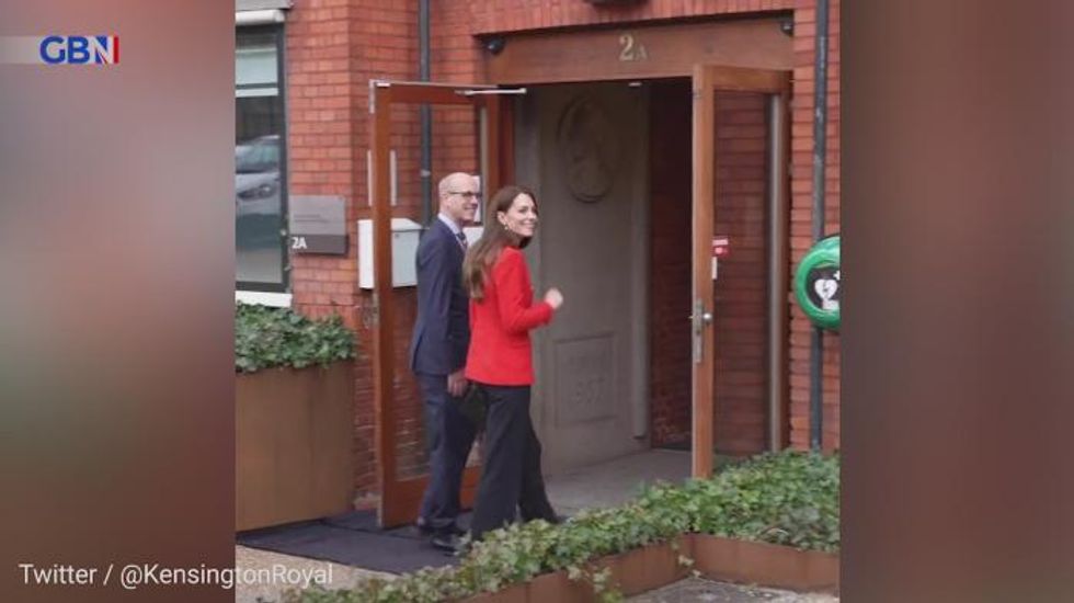 Kate Middleton dazzles Denmark in red ahead of royal fact-finding mission